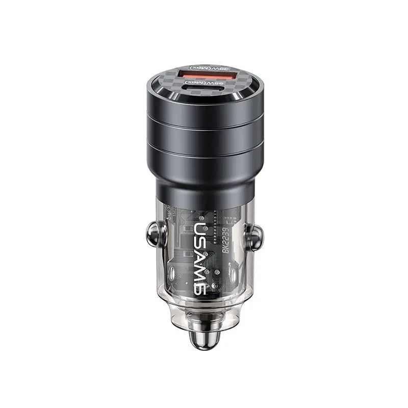 شارژر فندکی یوسمز مدل CC176 C36 A+C Mini Car Charger توان 95 وات