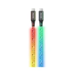 کابل شارژ USB-C to USB-C فیلیپس مدل DLC5140C با طول 1.2 متر توان 60 وات