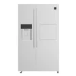 یخچال و فریزر ساید بای ساید دوو مدل DS-3320 ظرفیت 32 فوت
