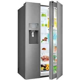 یخچال فریزر ساید بای ساید اسنوا مدل گالری ARS۳Di-L300 ظرفیت 35 فوت