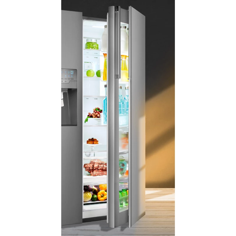 یخچال و فریزر ساید بای ساید اسنوا مدل SN8-3320 ظرفیت 32 فوت