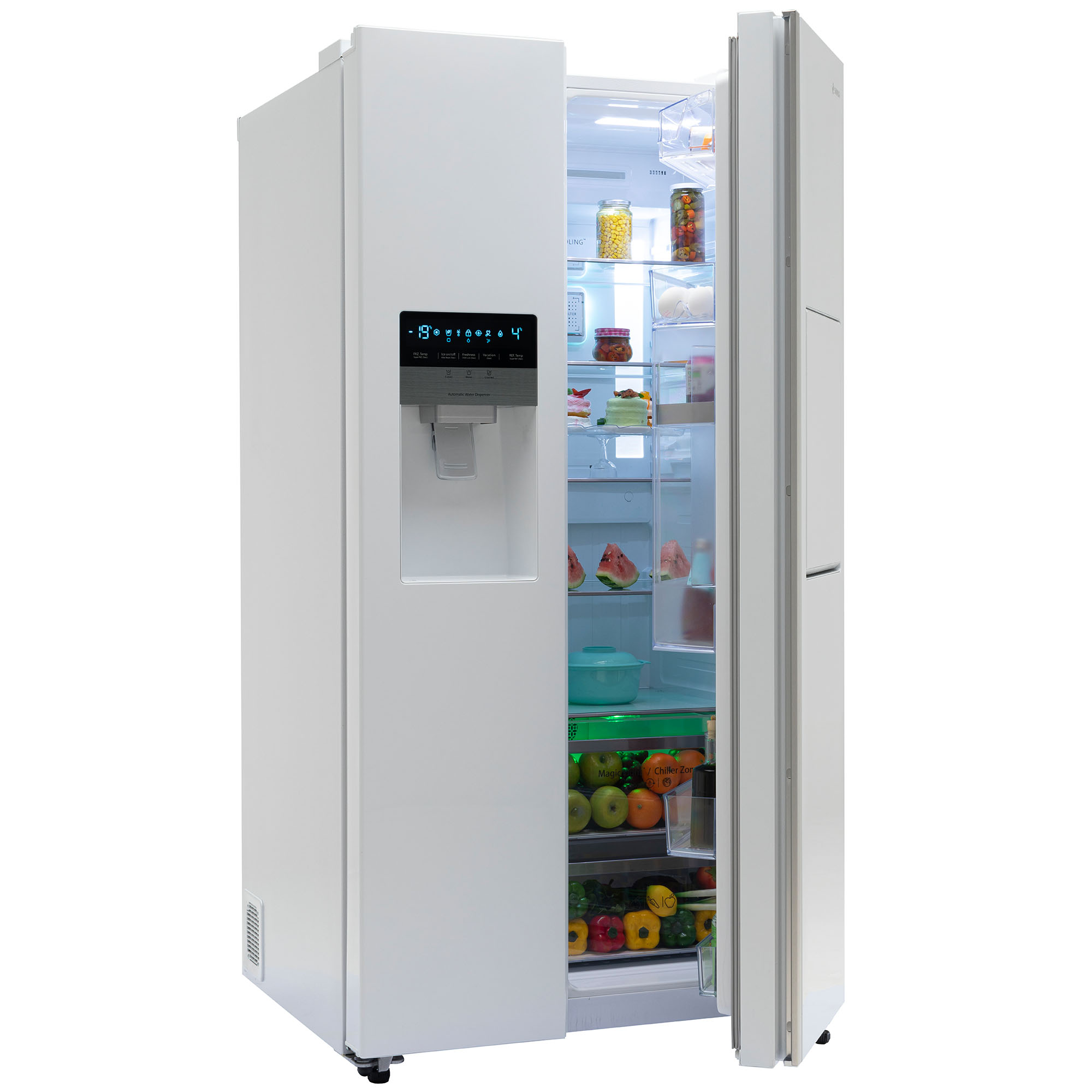 یخچال فریزر ساید بای ساید اسنوا هایپر مدل S2Di-M210 ظرفیت 32 فوت