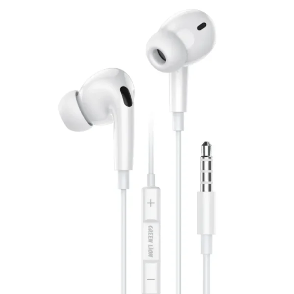 هندزفری سیمی گرین لاین مدل GL-Stereo Pro دارای میکروفون