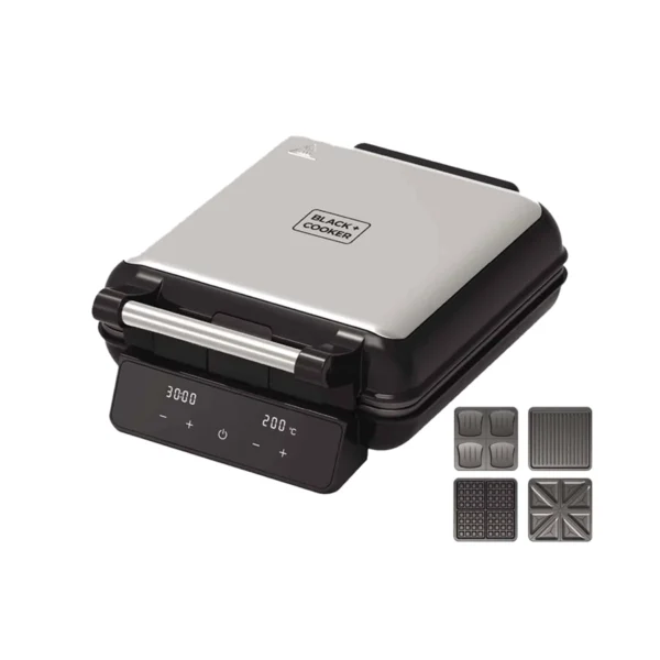 ساندویچ ساز 4 صفحه بلک کوکر مدل BC-790MM